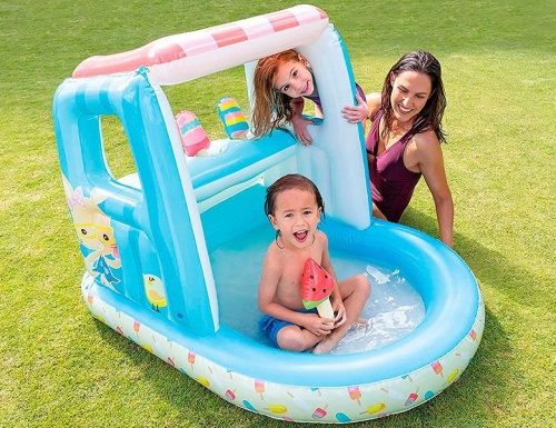 Игровой центр-бассейн Intex Киоск с мороженым (48672NP)