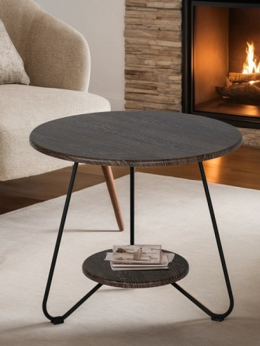 Стол журнальный BeautyStyle 38 дуб шоле коричневый 