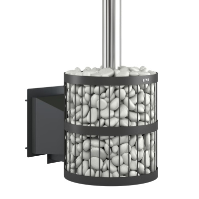 Чугунная печь для бани ЭТНА 18 Панорама М Стандарт