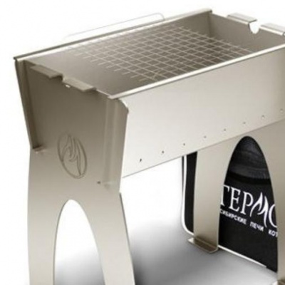 Мангал дровяной сборно-разборный Миртрудмай-2 высокий, с сумкой