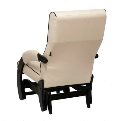 Кресло-маятник Leset Хилл венге Marvel Cream кант Black