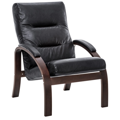 Кресло Leset Лион орех текстура Dundi 109 