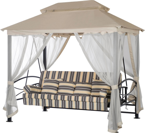 Беседка-качели Амаре A31BL.006 бежевый Удачная мебель