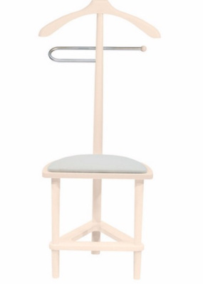 Вешалка со стулом LESET АТЛАНТА слоновая кость 