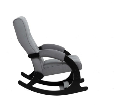 Кресло-качалка Leset Хилл с подножкой венге Velur V32