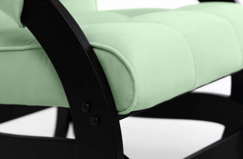 Кресло-маятник Leset Хилл венге Velur V14