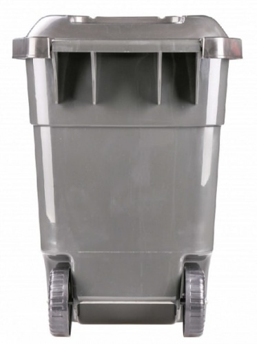 Бак для мусора пластиковый 65 л Эконом на колёсах