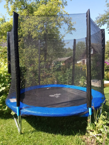 Батут Atlas Sport 140 см (4.5ft) Blue без лестницы