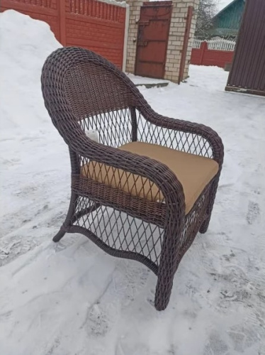 Кресло садовое SEVILLA шоколад