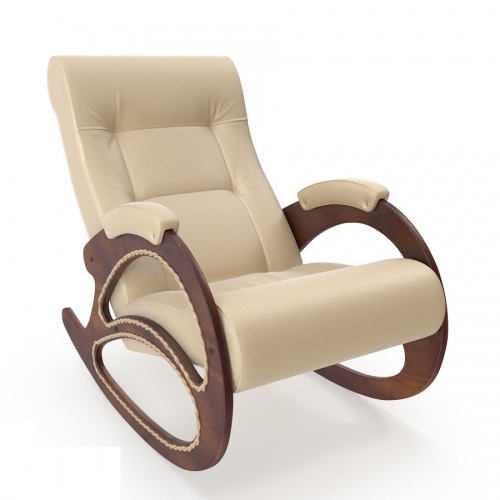 Кресло-качалка модель 4 Polaris Beige орех