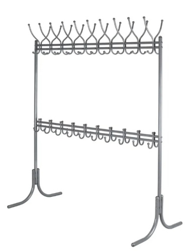 Вешалка напольная М 12М металлик 