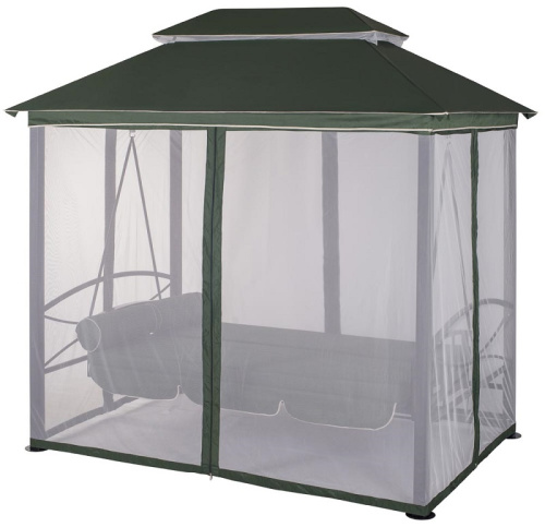 Беседка-качели Пальмира A31BL.T01 зеленый Удачная мебель