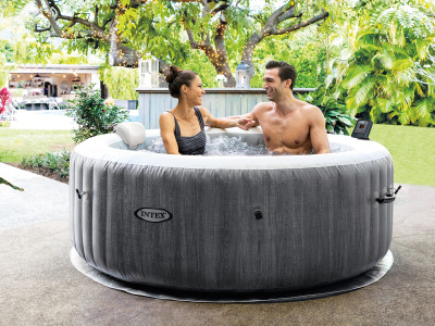 28442 СПА-бассейн Greywood Deluxe 165/216х71см 1098л Intex
