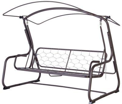 Качели садовые Ренессанс A45C.537 коричневый Удачная мебель