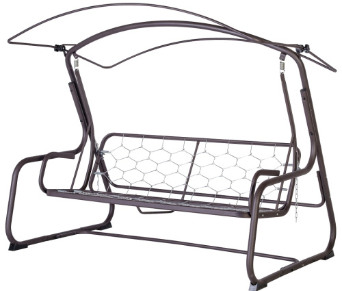 Качели садовые Ренессанс A45C.537 коричневый Удачная мебель