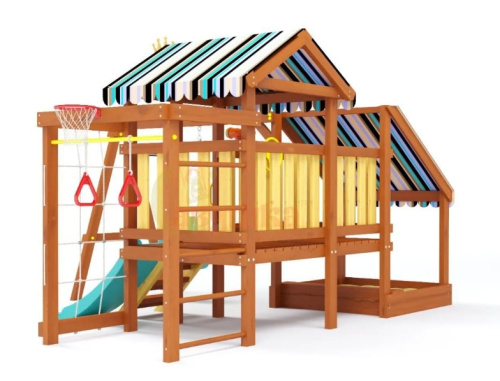 Детская спортивная площадка для дачи Савушка Baby Play 12 (Priority)