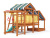 Детская спортивная площадка для дачи Савушка Baby Play 12 (Priority) Детская спортивная площадка для дачи Савушка Baby Play 12 (Priority)