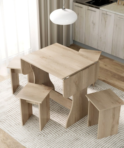 Обеденная группа Остин СН-130 дуб экспрессив песочный 