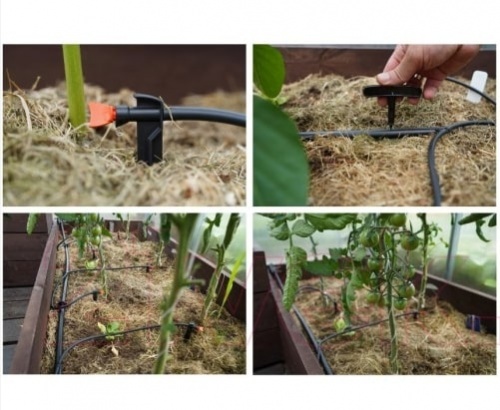 Система капельного полива Жук От емкости на 90 растений с таймером и капельницами (8005-00)