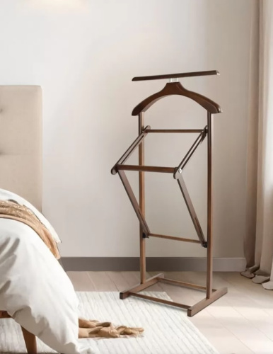 Вешалка костюмная складная В 21Н средне-коричневый 