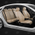 Автомобильные чехлы для сидений BMW 3 седан, универсал, хэтчбэк. ЭК-26 бежевый/бежевый