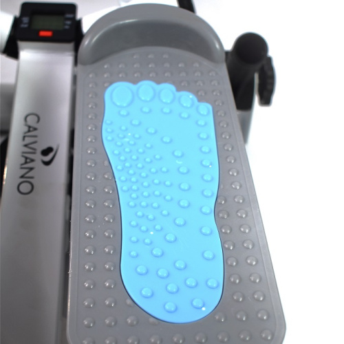 Степпер поворотный с поручнями Calviano 202 голубой