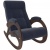 Кресло-качалка модель 4 б/л Verona Denim Blue орех