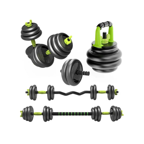 Набор гантелей со штангой и гирями 7 в 1 AMETIST 40 кг