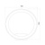 Бра уличное Elektrostandard 1710 Techno LED Ring серый