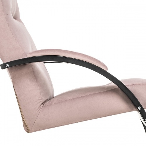 Кресло-качалка Leset Милано венге Velur V11