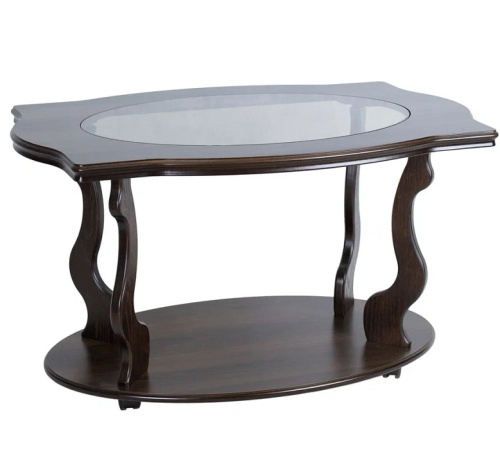 Стол журнальный Берже 3С темно-коричневый 