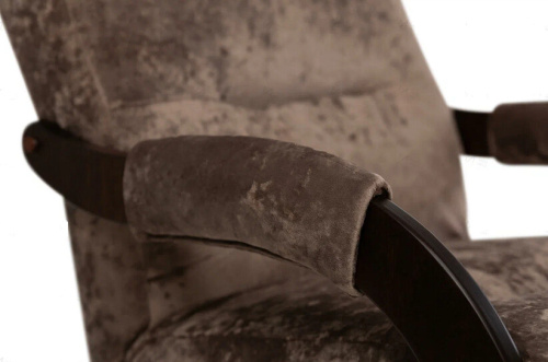 Кресло-маятник Leset Альва мокко Crash lux 5