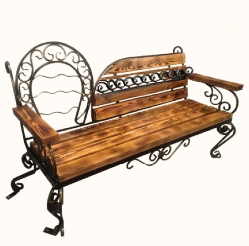 Скамейка с подковой С64 Саниджи