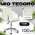 Кресло офисное Mio Tesoro Косма-1 AF-C4186 (белый) Кресло офисное Mio Tesoro Косма-1 AF-C4186 (белый)