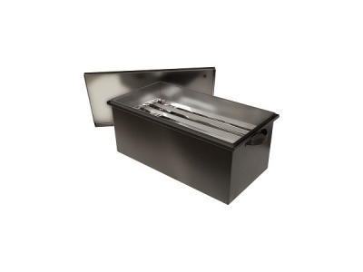 Коптильня BLACK большая (250*300*600мм)