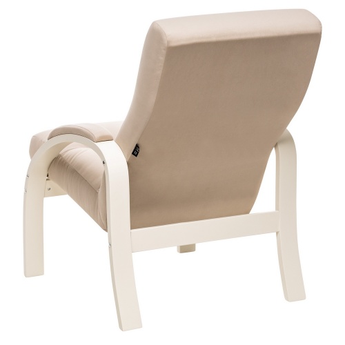 Кресло Leset Лион слоновая кость Velur V18 