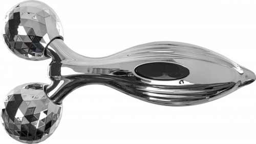 Роликовый 3D массажер для лица и тела 2 ролика