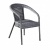 Комплект мебели Deco 4 с квадратным столом серый