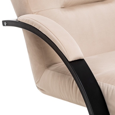 Кресло-качалка Leset Милано венге Velur V18