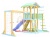 Детская спортивная площадка для дачи Савушка 15 Color-8 Детская спортивная площадка для дачи Савушка 15 Color-8