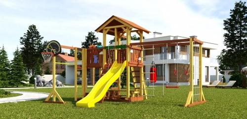 Детский спортивный комплекс для дачи Савушка 15 COMFORT