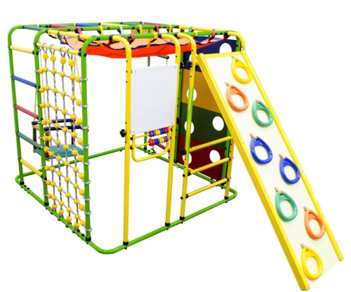 Детский спортивный комплекс Кубик У Плюс салатовый радуга