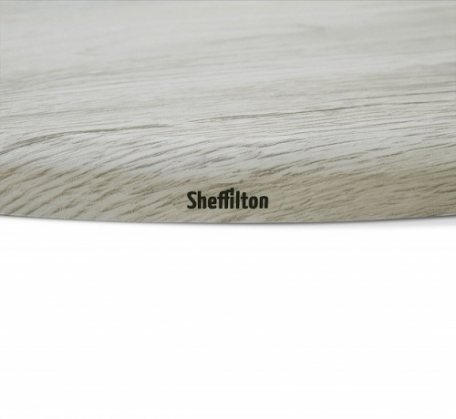 Стол Sheffilton SHT-TU4-1/90 МДФ черный муар дуб верона белый 