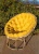 Кресло садовое из ротанга Папасан бежевый