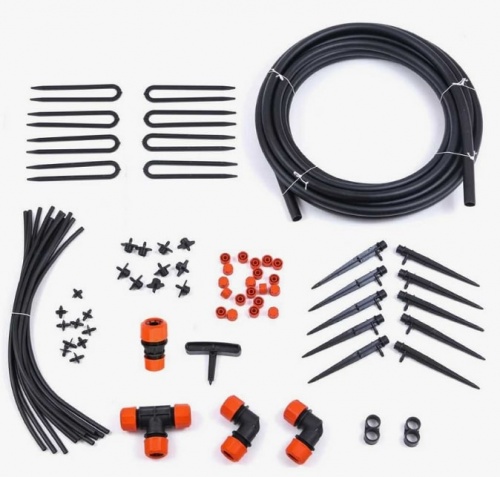 Микродождевой полив кустарников и деревьев Жук 40 растений