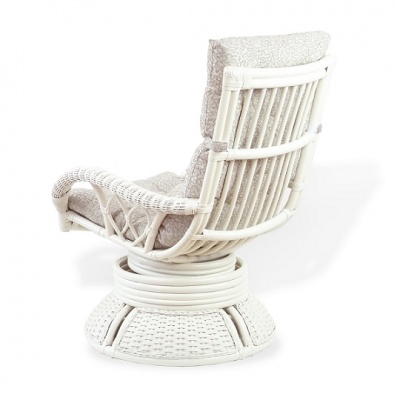 ALEXA кресло вращающееся белый 