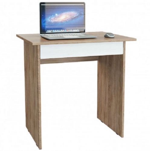 Стол письменный Милан-2Я дуб молочный 