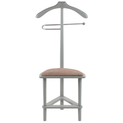 Вешалка костюмная с сиденьем В 26Н серый 