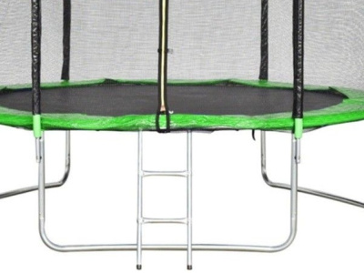 Батут Atlas Sport 252 см (8ft) BASIC с лестницей GREEN