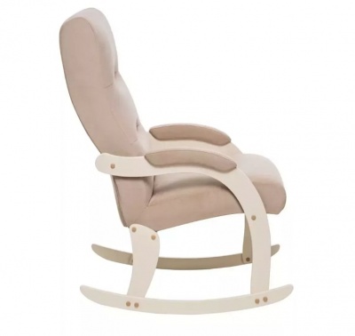Кресло-качалка Leset Дэми слоновая кость ткань V 18